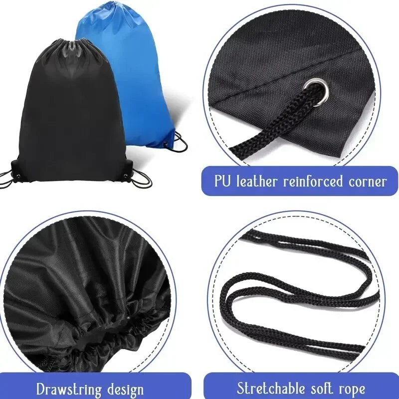 Eco Polyester Bundle Pocket Race Backpack Portable Waterproof Shopping