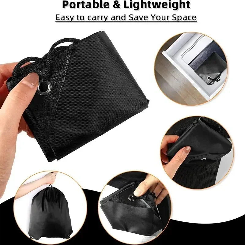 Eco Polyester Bundle Pocket Race Backpack Portable Waterproof Shopping