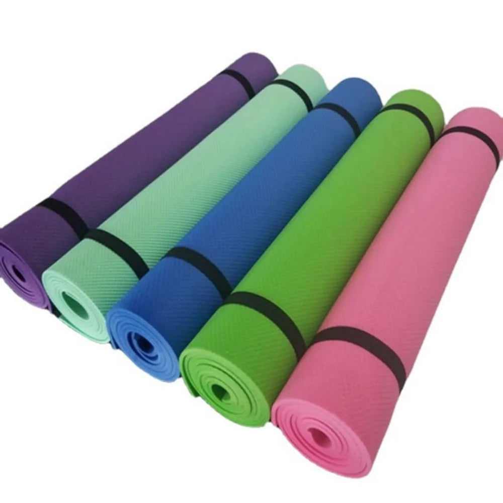 Thick Yoga Mat Anti-skid Sports Fitness Mat 3MM-6MM EVA Comfort Foam