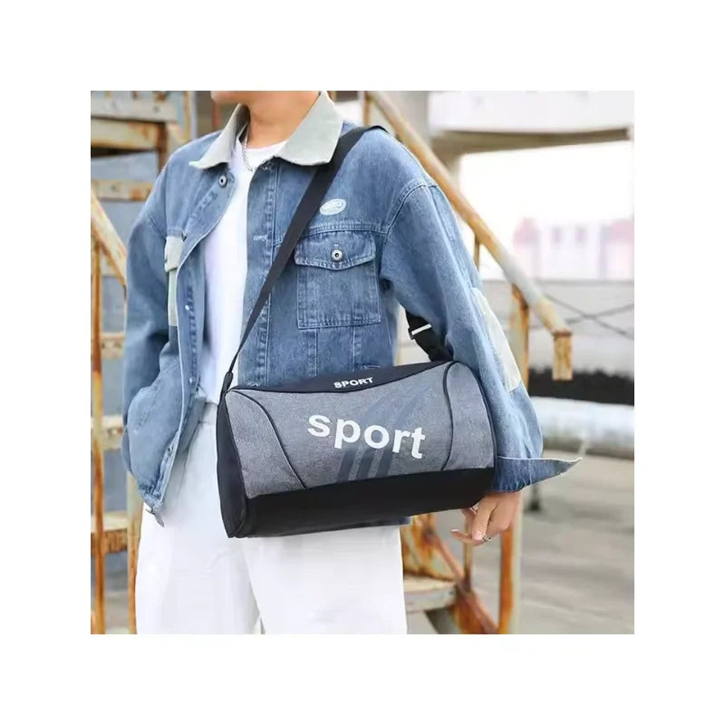 Women's & Men's Gym Bag Unisex Outdoor Crossbody Shoulder Backpack