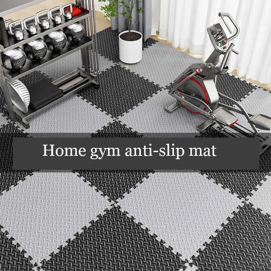 1-16Pcs 30*30cm Sports Gym Mat, Eva Foam Mats for Floor Leaf Grain