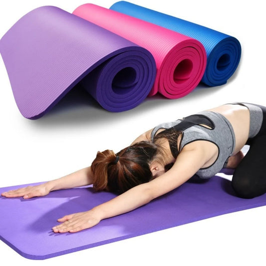 Thick Yoga Mat Anti-skid Sports Fitness Mat 3MM-6MM EVA Comfort Foam